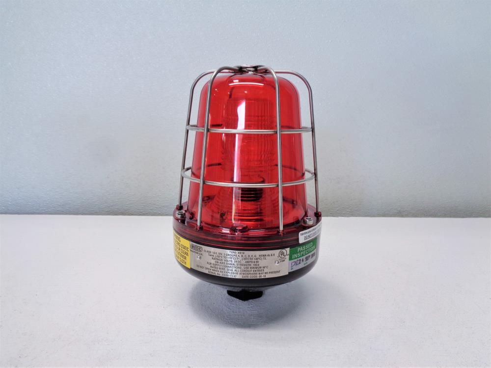 MEDC Red Strobe Warning Light XB16